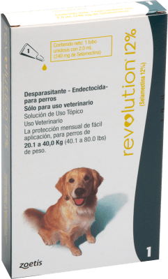 REVOLUTION 12% PERROS 20.1 - 40 KG