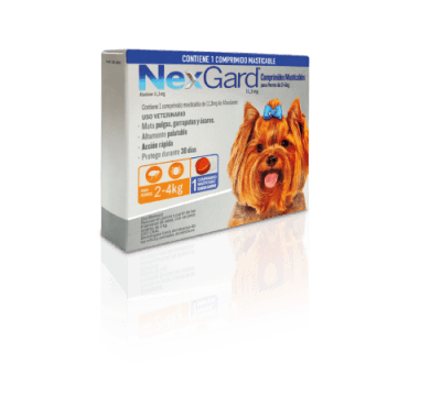 NEXGARD 2 A 4 KG 1 COMPRIMIDO1