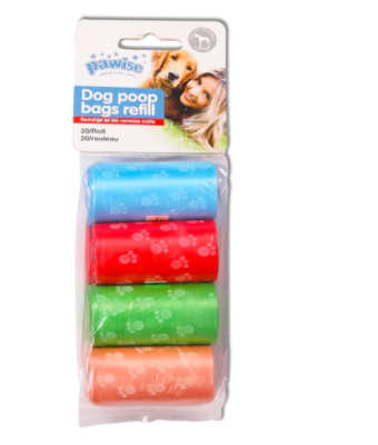 PAWISE BOLSAS DESECHABLES COLORES