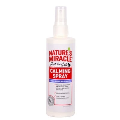 NATURES MIRACLE CALMING SPRAY JUST FOR CATS 236 ML