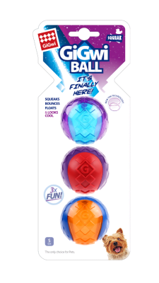 GIGWI BALL 3 UNIDADES SMALL1