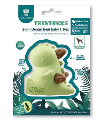 NATURA NOURISH TREAT 2 EN 1 DENTAL BABY T.REX
