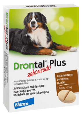 DRONTAL PLUS PERRO 35 KILOS 1 COMPRIMIDO