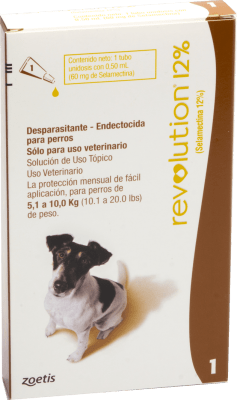 REVOLUTION 12% PERROS 5.1 - 10 KG