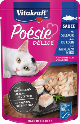 VITAKRAFT POUCH POESIE DELICE PESCADO 85 GRS