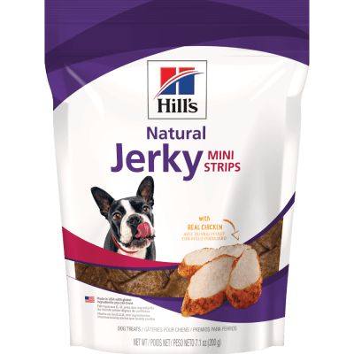 HILLS SNACKS JERKY MINI STRIPS POLLO  200 GRS