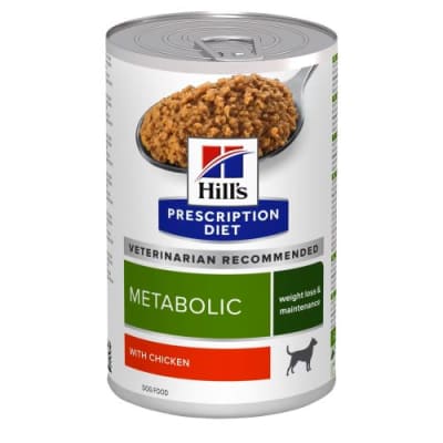 HILLS LATA METABOLIC CANINO 370 GRS