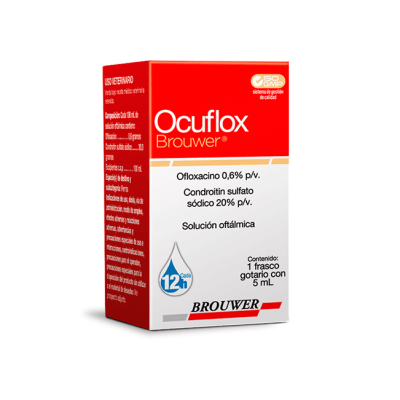 OCUFLOX SOLUCION OFTALMICA 5 ML1