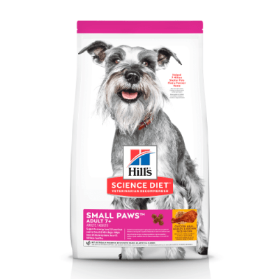 HILLS CANINO ADULTO 7+ SMALL PAWS (SMALL & TOY BREED ) 2.04 KG