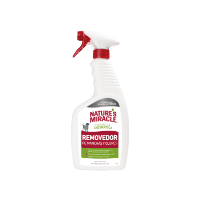 NATURES MIRACLE DOG REMOVEDOR DE MANCHAS Y OLORES 709 ML