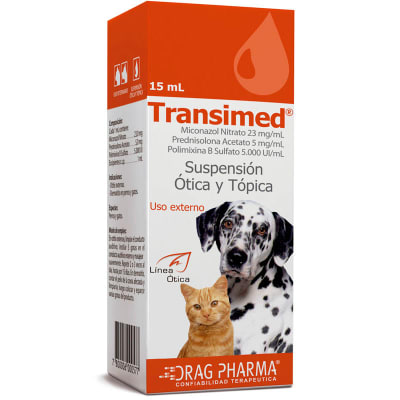 TRANSIMED SUSPENSION OTICA 15 ML