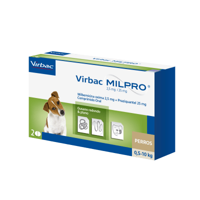 MILPRO PARA PERROS 0.5-10 KG