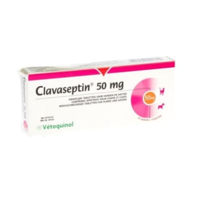 CLAVASEPTIN 10 COMPRIMIDOS 50 MG