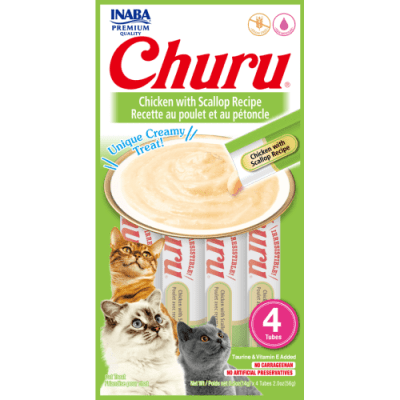 CHURU FELINO POLLO CON OSTION 56 GRS