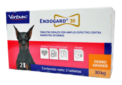 ENDOGARD 30 KG 2 TABLETAS