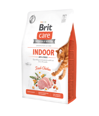 BRIT CARE GRAIN FREE INDOOR ANTI-STRESS 2 KG