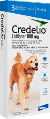 CREDELIO PERROS 22-45 KG 3 COMPRIMIDOS1