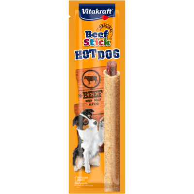 VITAKRAFT BEEF STICK HOT DOG  30 GRS