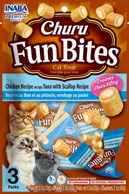 CHURU FELINO FUN BITES ATUN Y OSTION 60 GRS1