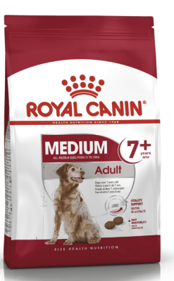 ROYAL CANIN MEDIUM ADULTO 7+ 15 KG