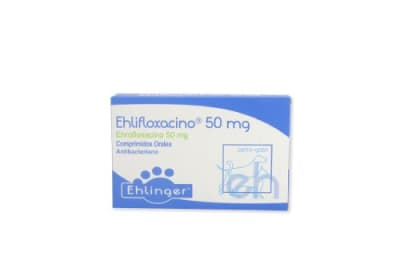 EHLIFLOXACINO 10 COMPRIMIDOS 50 MG