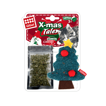 GIGWI ARBOL NAVIDEÑO CON CATNIP