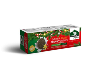 INDOMITABLE GALLETAS CREAMY NAVIDEÑAS CHOCO VAINILLA 120 GRS