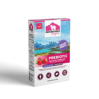 INDOMITABLE GALLETAS HORNEADAS GRAIN-FREE PREBIOTIC FRAMBUESA 180 GRS