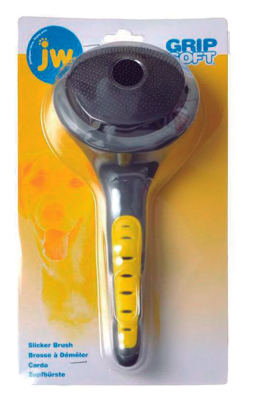 JW GRIP SOFT RASQUETA SLICKER BRUSH LARGE