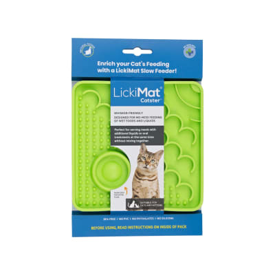 LICKIMAT CATSTER GREEN FOR CAT