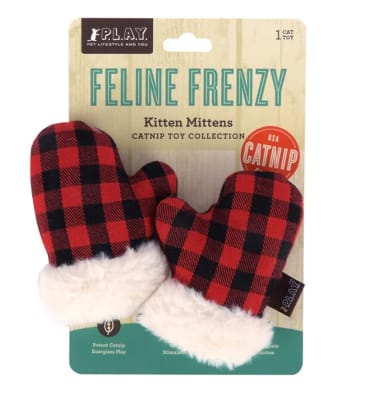 PLAY FELINE FRENZY KITTEN MITTENS