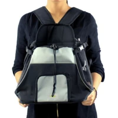 GFPET MOCHILA FRONTAL GRIS NEGRO1
