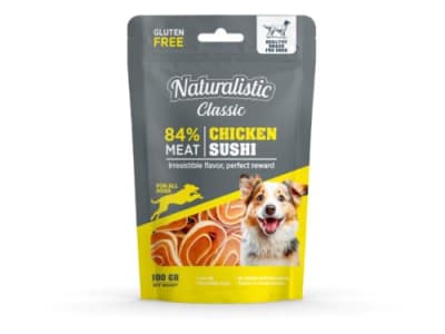 NATURALISTIC CHICKEN SUSHI  100 GRS