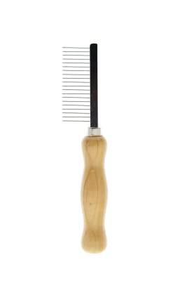 SOCOMED PEINE METAL CON MANGO MADERA MIXTO