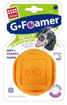 GIGWI PELOTA G-FOAMER NARANJA1