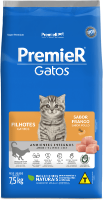 PREMIER GATO INDOOR KITTEN POLLO 1.5 KG