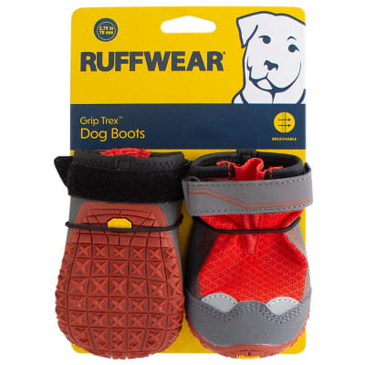 RUFFWEAR GRIP TREX DOG BOOTS RED1