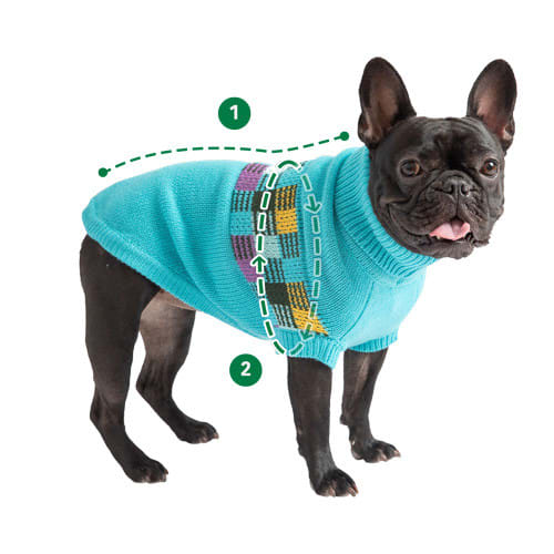 GFPET SWEATER ALPINE GRIS MIX SANTIAGO PET STORE