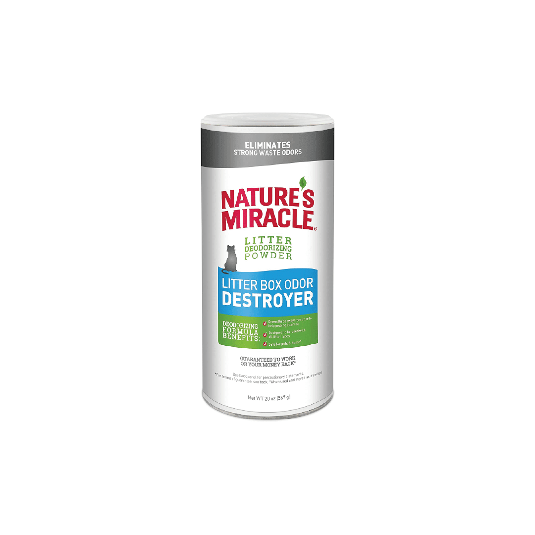 NATURES MIRACLE LITTER BOX ODOR DESTROYER 567 GRS SANTIAGO PET STORE