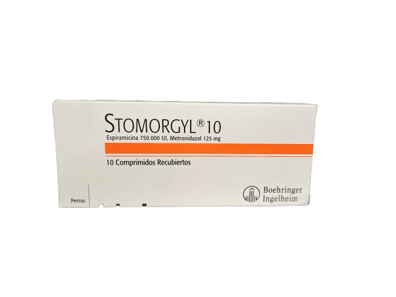 STOMORGYL 10 - 10 COMPRIMIDOS | SANTIAGO PET STORE