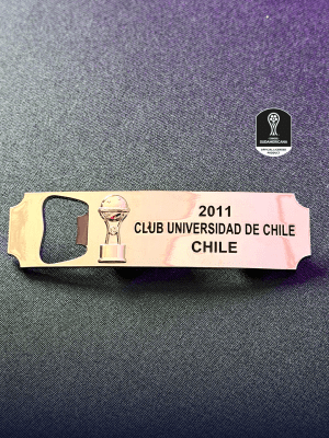 Destapador Placa Copa Sudamericana UdeChile1