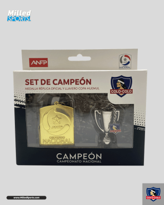 Set de Campeón Colo Colo Campeonato Nacional1
