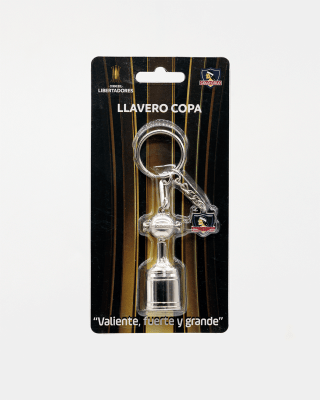 Llavero 3D Copa Libertadores Colo Colo 6 cms3