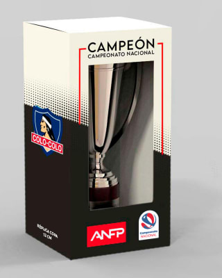 Réplica Campeonato Plan Vital Colo Colo 12 cm