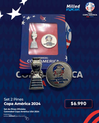 SET 2 PINS COPA AMERICA 20241
