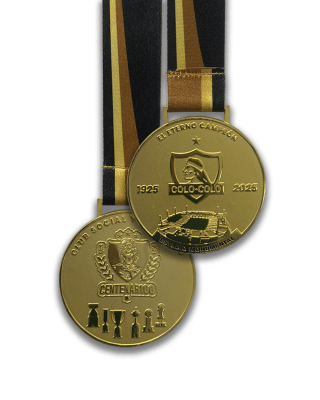 Medalla Oficial Centenario Colo Colo