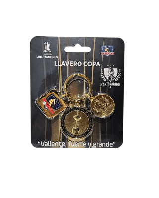 Llavero Multi Charm Colo Colo Centenario1