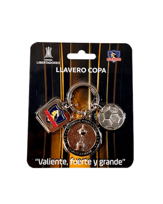 Llavero Copa Libertadores MultiCharm Colo Colo