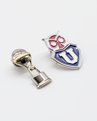 Set 2 Pins UdeChile/ Copa Sudamericana 3mm