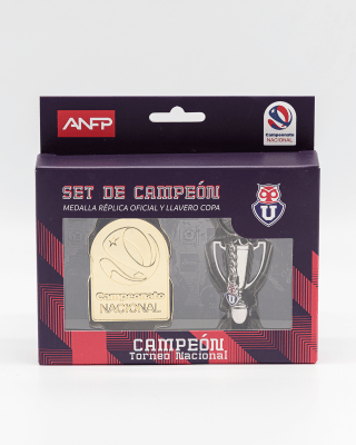 Set de Campeón Campeonato Nacional U de Chile